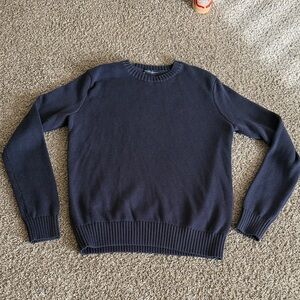 Classic Navy Blue Men's Sweater